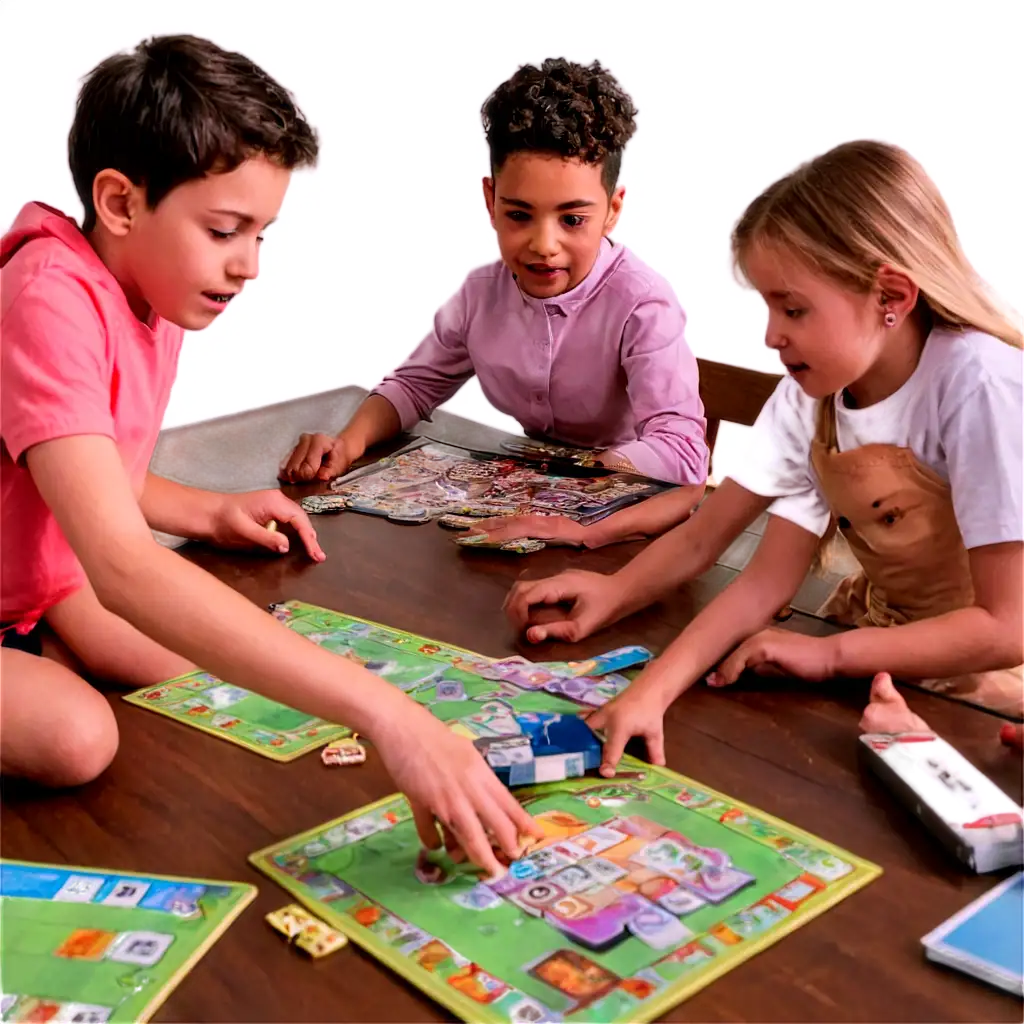 Stunning-PNG-Image-Captivating-Kids-Engaged-in-a-Board-Game