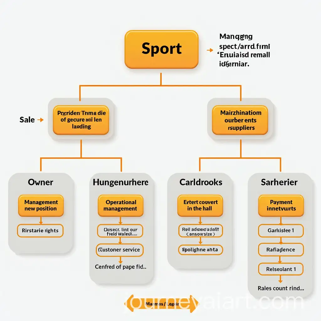 Organizational-Structure-of-a-Sport-Store-Owner-Manager-Salespeople-and-Cashier-Roles