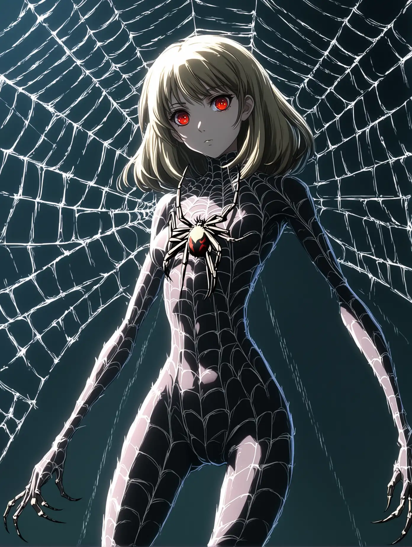 Spider Hybrid Anime Character Hunting on Web