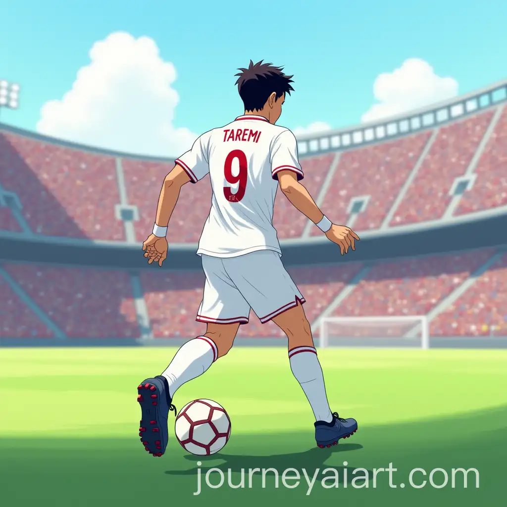 Iranian-National-Football-Player-Passing-the-Ball-at-Barcelonas-New-Camp-Stadium-in-Anime-Style