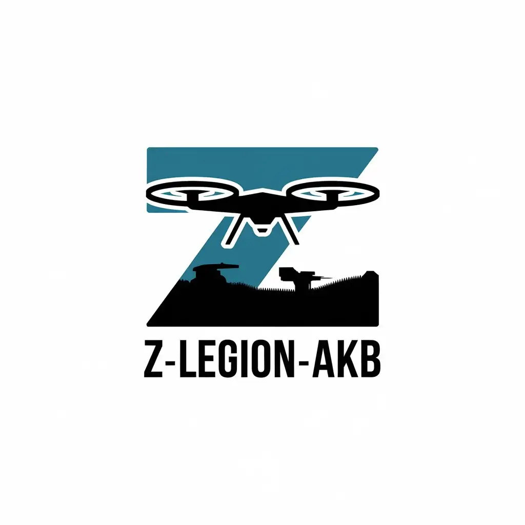 LOGO Design for ZLEGIONAKB Vector Drone Symbol for Technology Industry