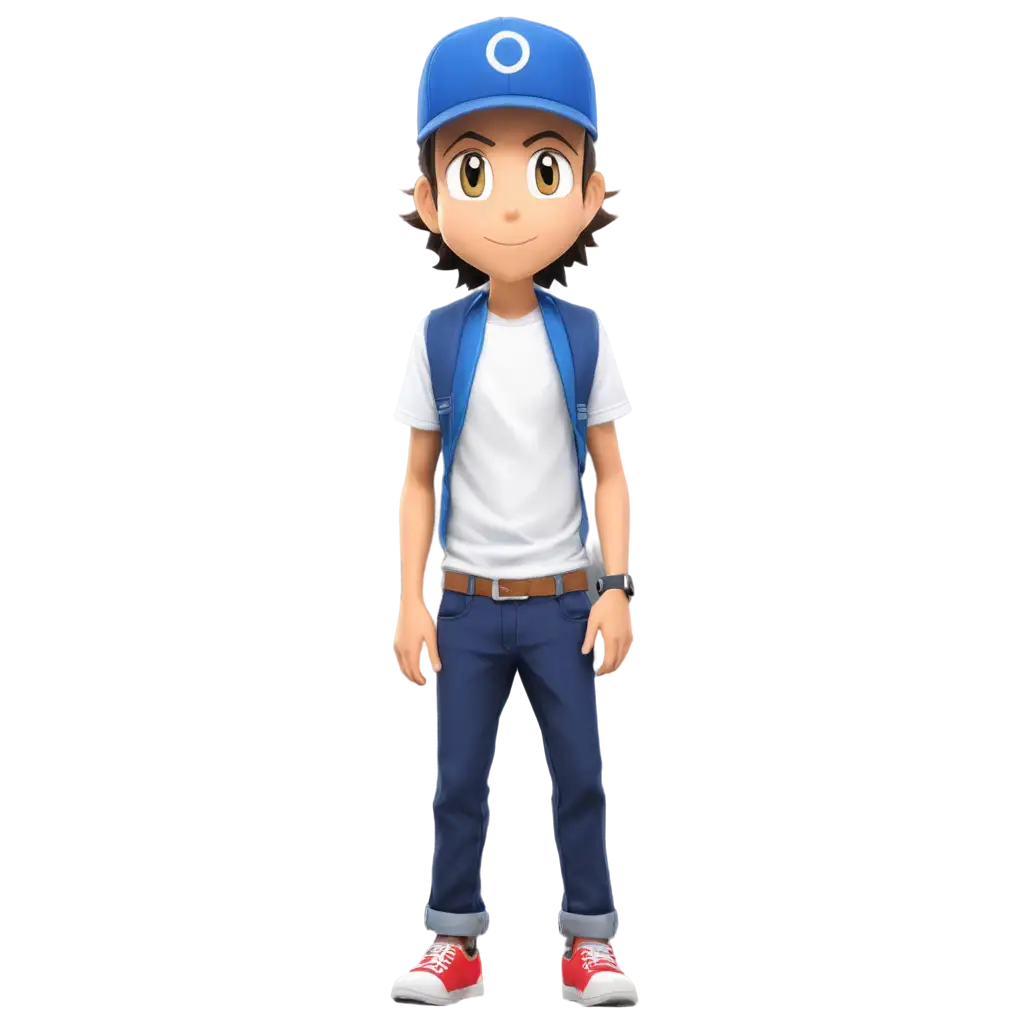 Generate-aPNG-Image-Usage-Scenarios-Male-Teenager-in-Pokmon-Style-Graphics-High-Quality-PNG-Image-for-Various-Applications