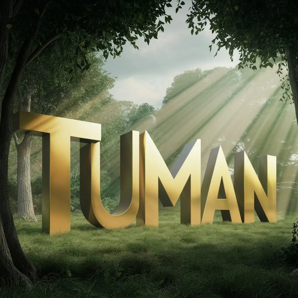 Large-Letters-TUMAN-in-Natural-3D-Setting