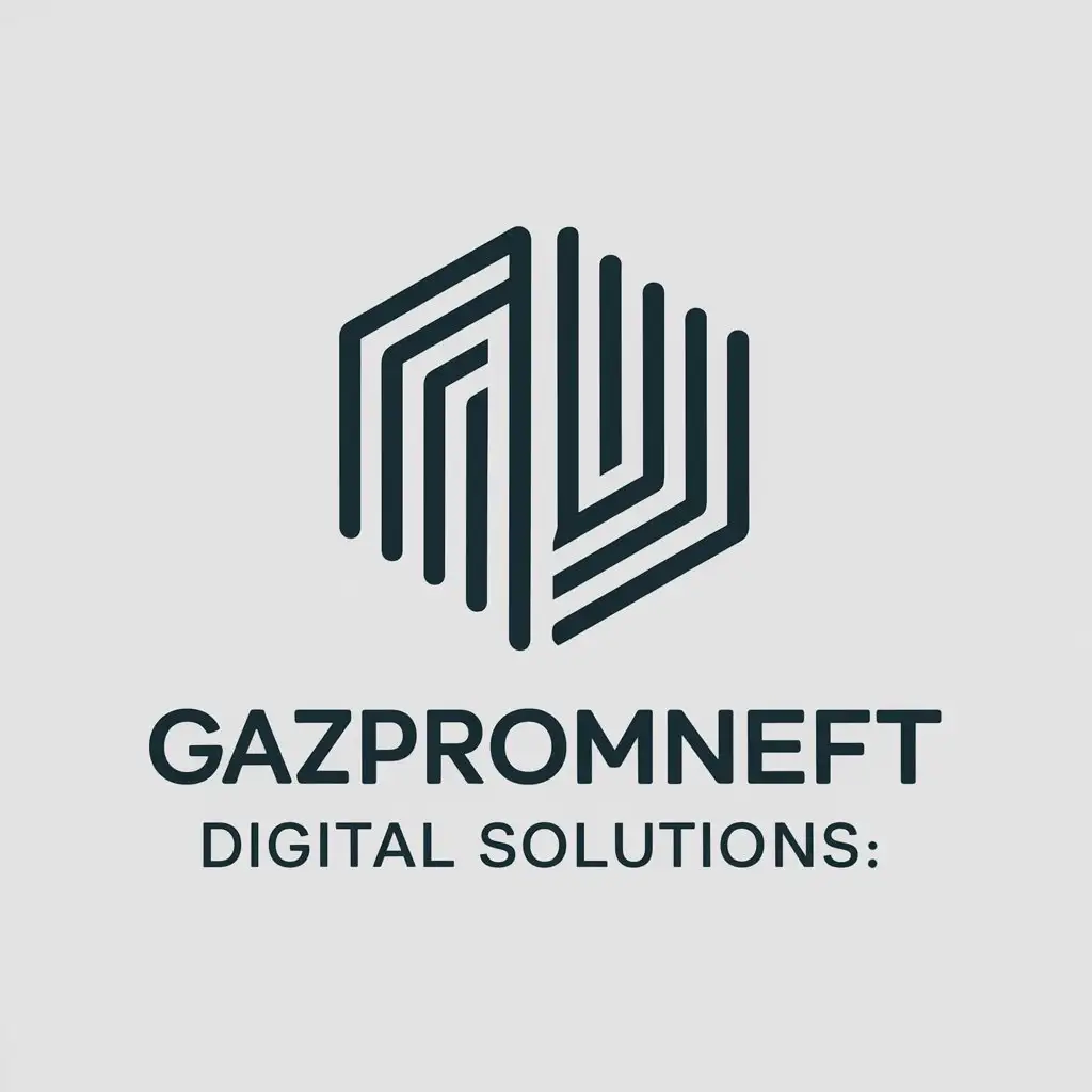 a vector logo design,with the text "Gazpromneft digital solutions", main symbol:Code,Moderate,be used in It industry,clear background