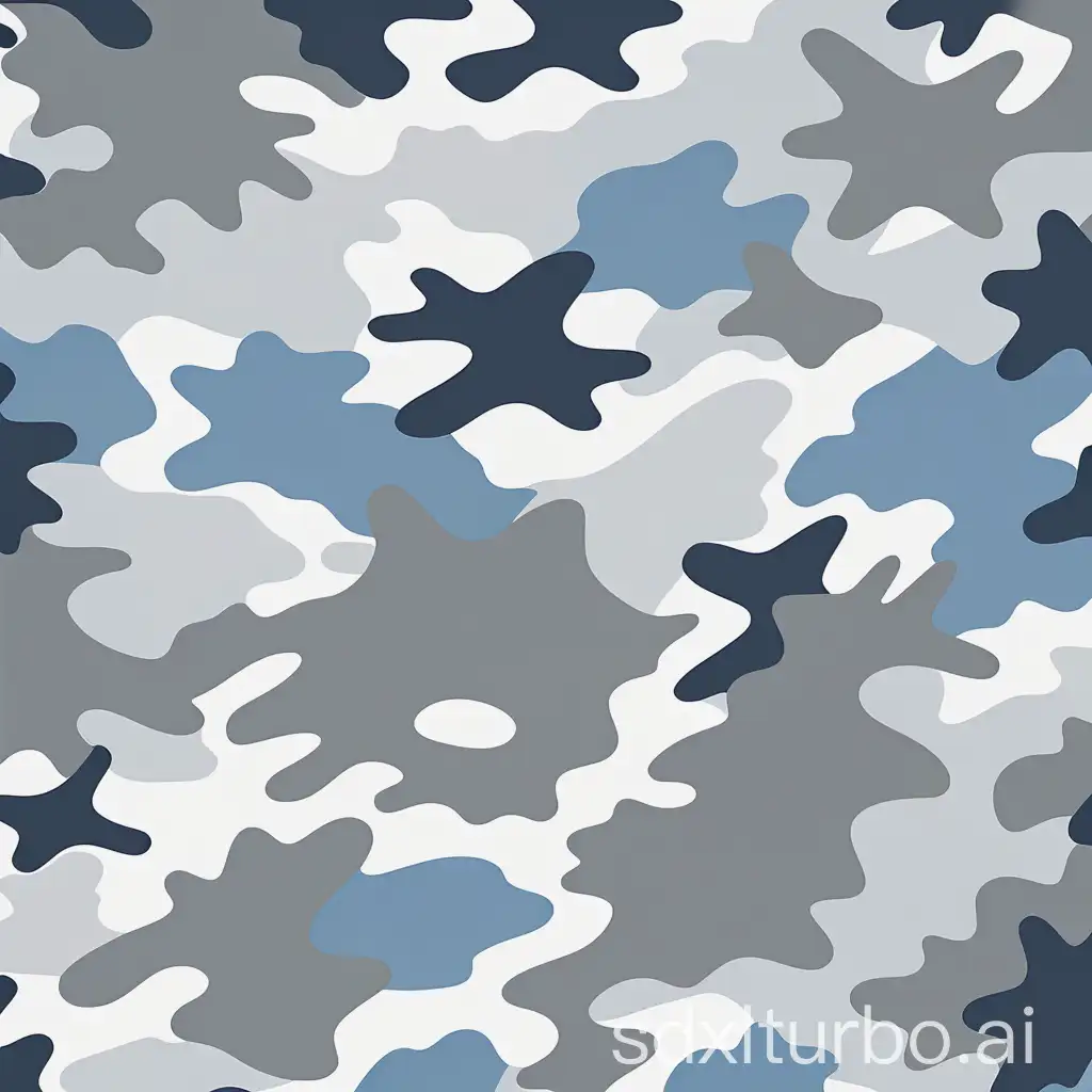 Camouflage-Background-with-White-Gray-and-Blueish-Tones