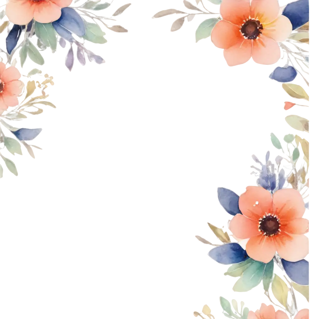 Watercolor-Flower-Wreath-PNG-Beautiful-and-Versatile-Digital-Art-for-Creative-Projects