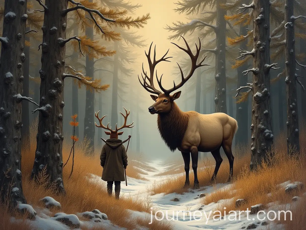 Northern-Elks-in-a-KalevalaInspired-Forest-Landscape