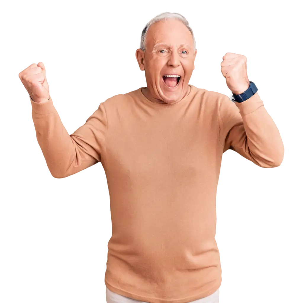 Excited-Elderly-Man-PNG-Capturing-Joy-and-Emotion-in-HighQuality-Image-Format