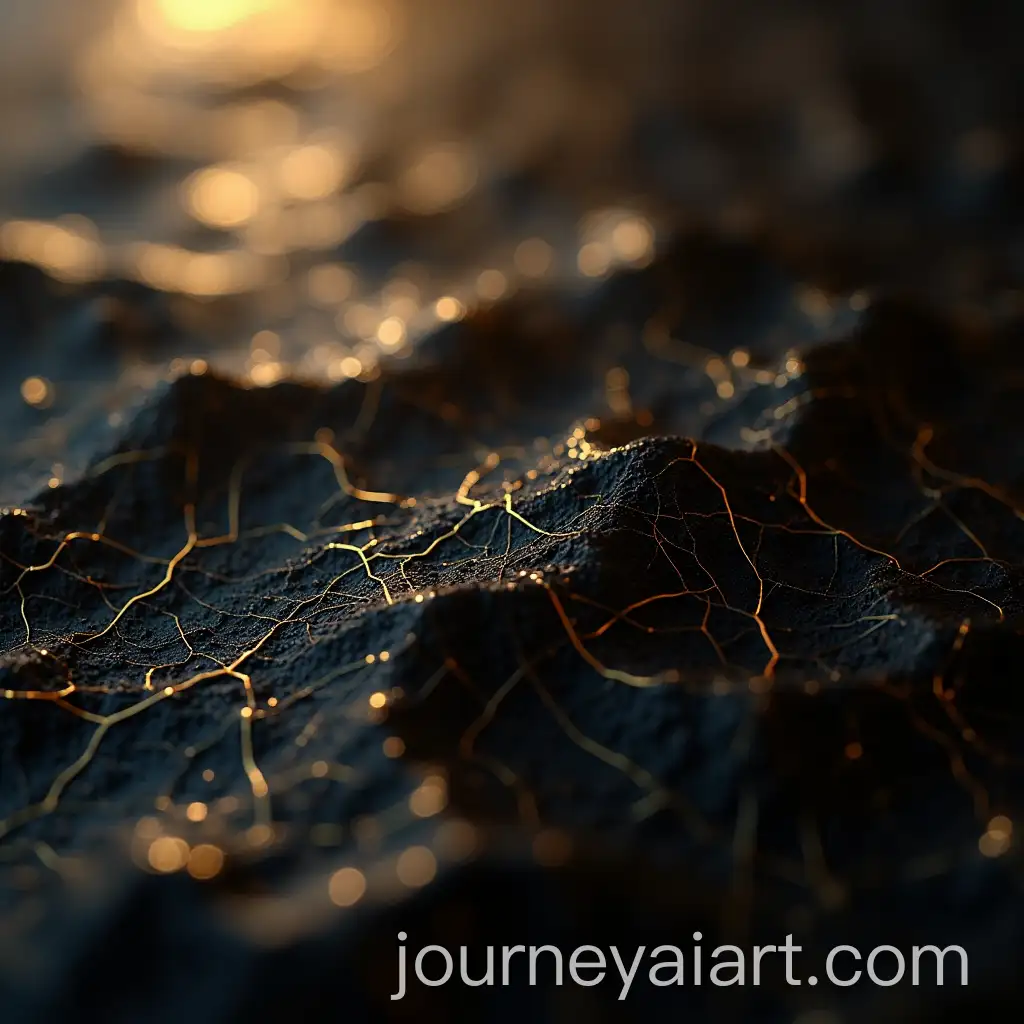 Abstract-3D-Elevation-Map-with-Metallic-Lines-and-Bokeh-Effects