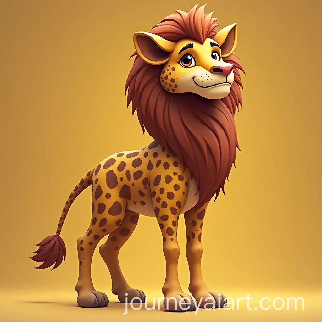 MyAI-Art-Prompt-Expansionthical-Hybrid-Creature-with-Giraffe-Legs-and-Lion-Body