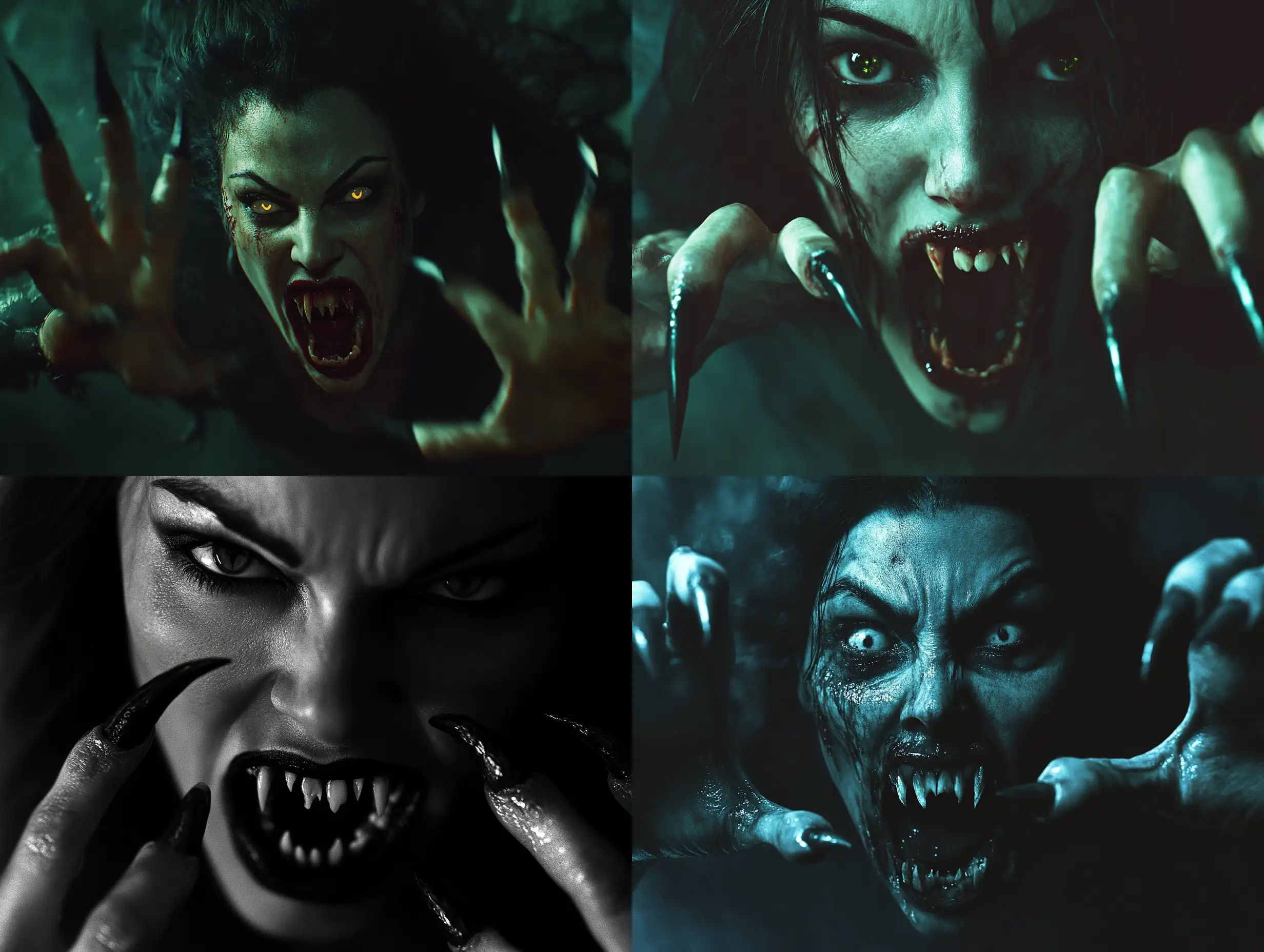 Monstrous-Vampire-Woman-Emerging-from-Darkness-in-Eerie-Atmosphere