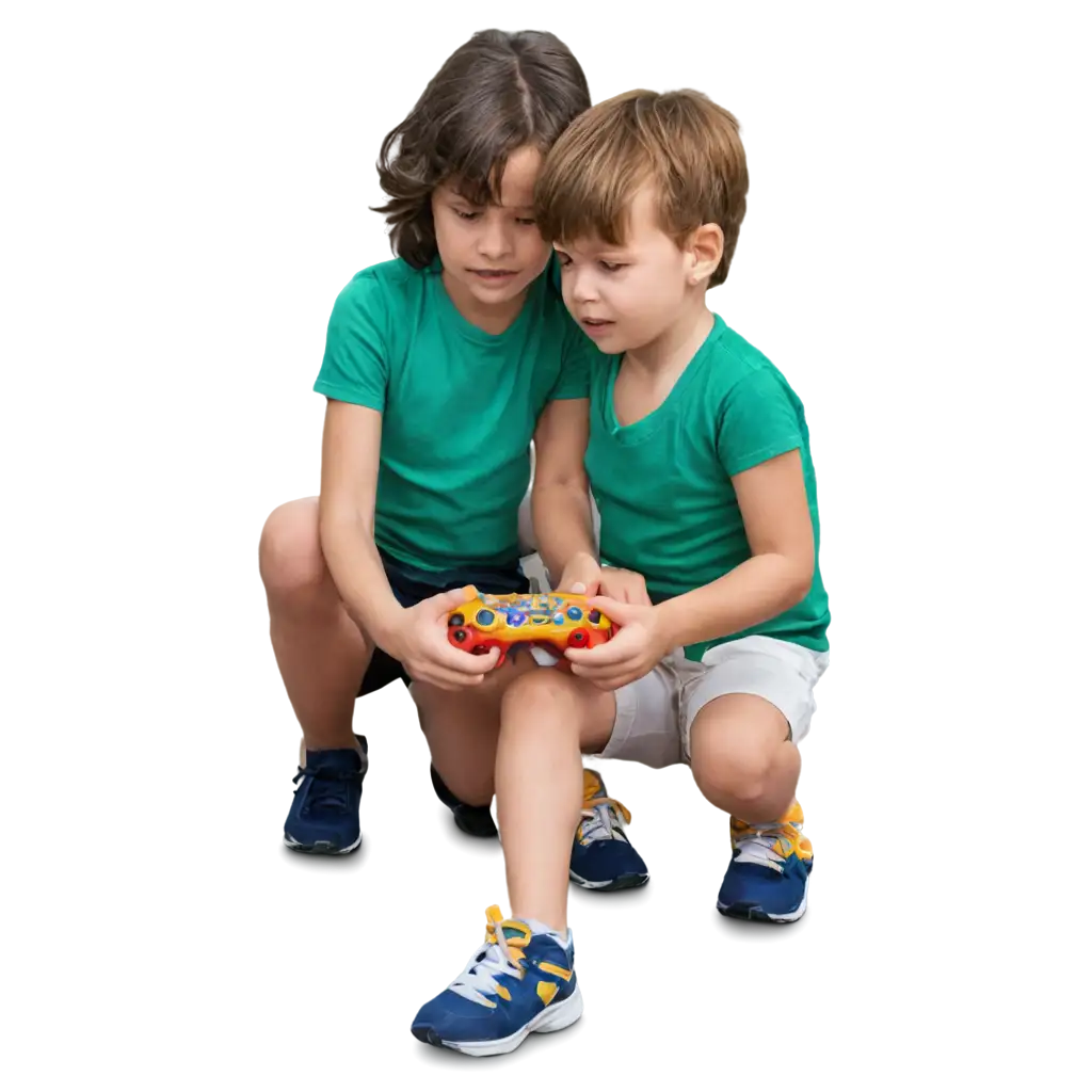 PNG-Image-of-Two-Small-Children-Playing-a-Game-HighQuality-Engaging-Visuals