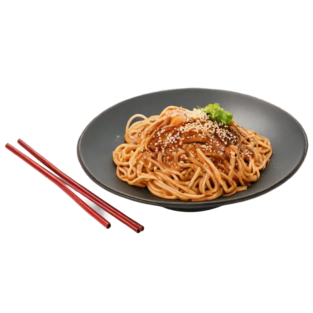 Delicious-Terriyaki-Noodles-PNG-HighQuality-Image-for-Culinary-Food-Enthusiasts