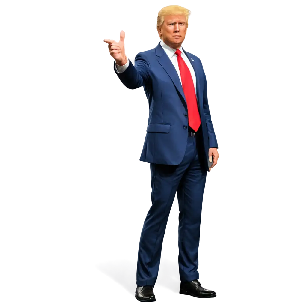 Full-Body-Comic-Book-Style-PNG-Image-of-President-Donald-Trump-for-Diverse-Creative-Use