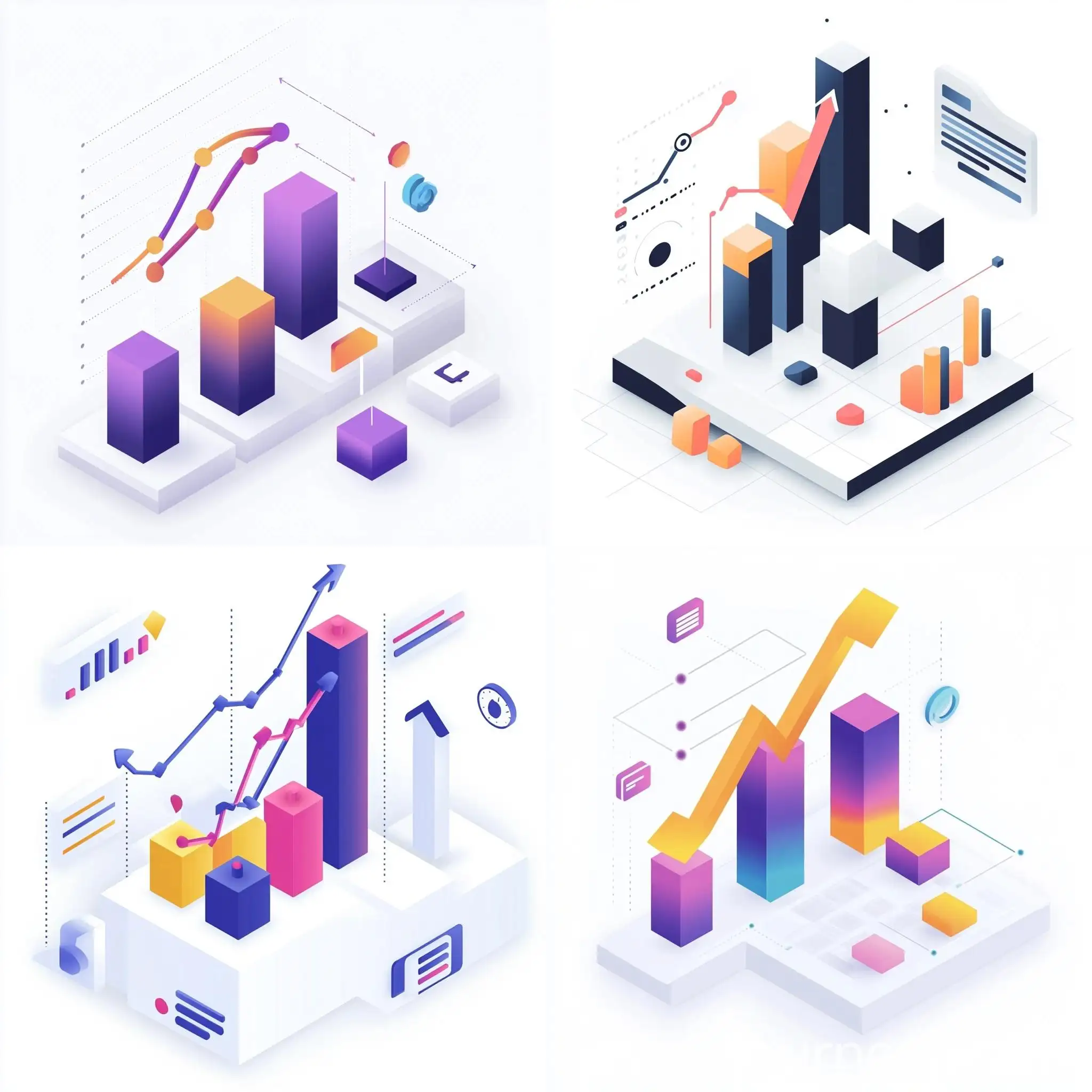 Modern-Isometric-Growth-Chart-with-Upward-Arrows-and-Contemporary-Design