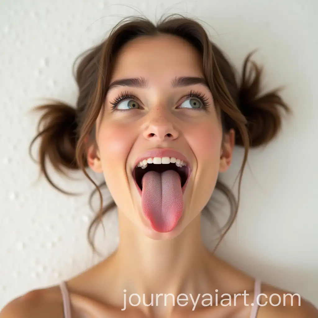 Young-Woman-Sticking-Out-Tongue-in-Playful-Expression