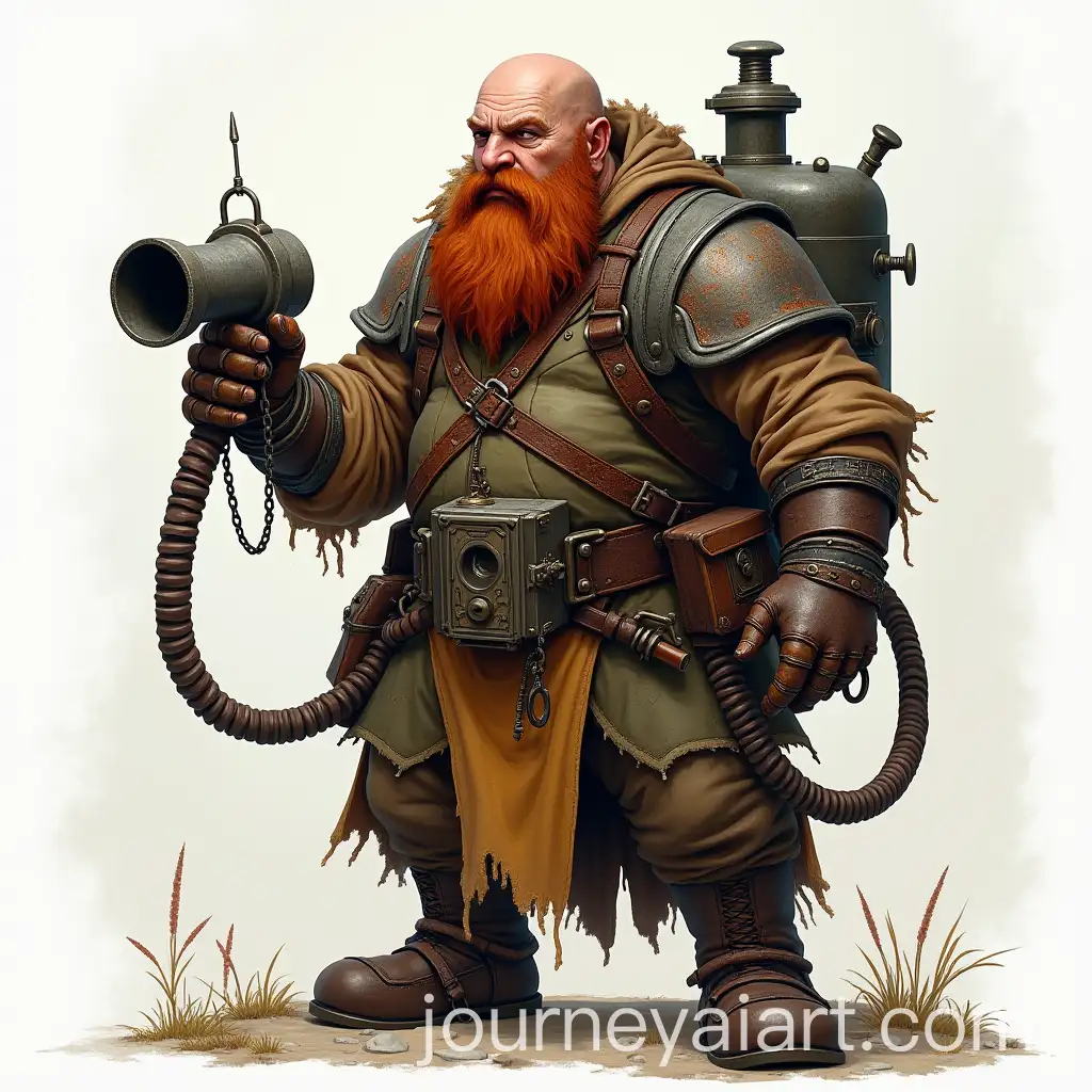 Dwarf-Artificer-with-Iron-Artificial-Arm-and-GasPowered-Equipment