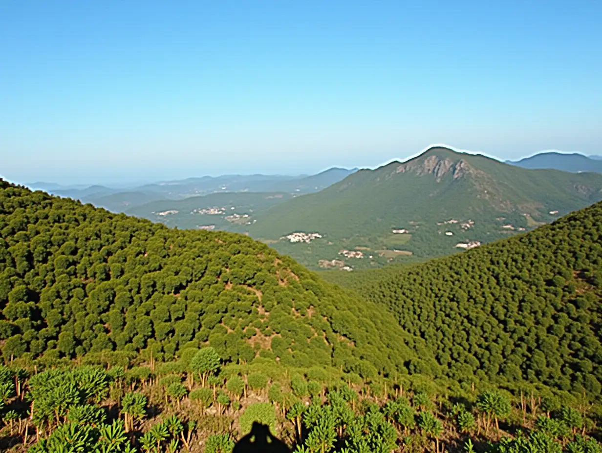 national landscape in Serra da Canastra, Minas Gerais State, Brazil