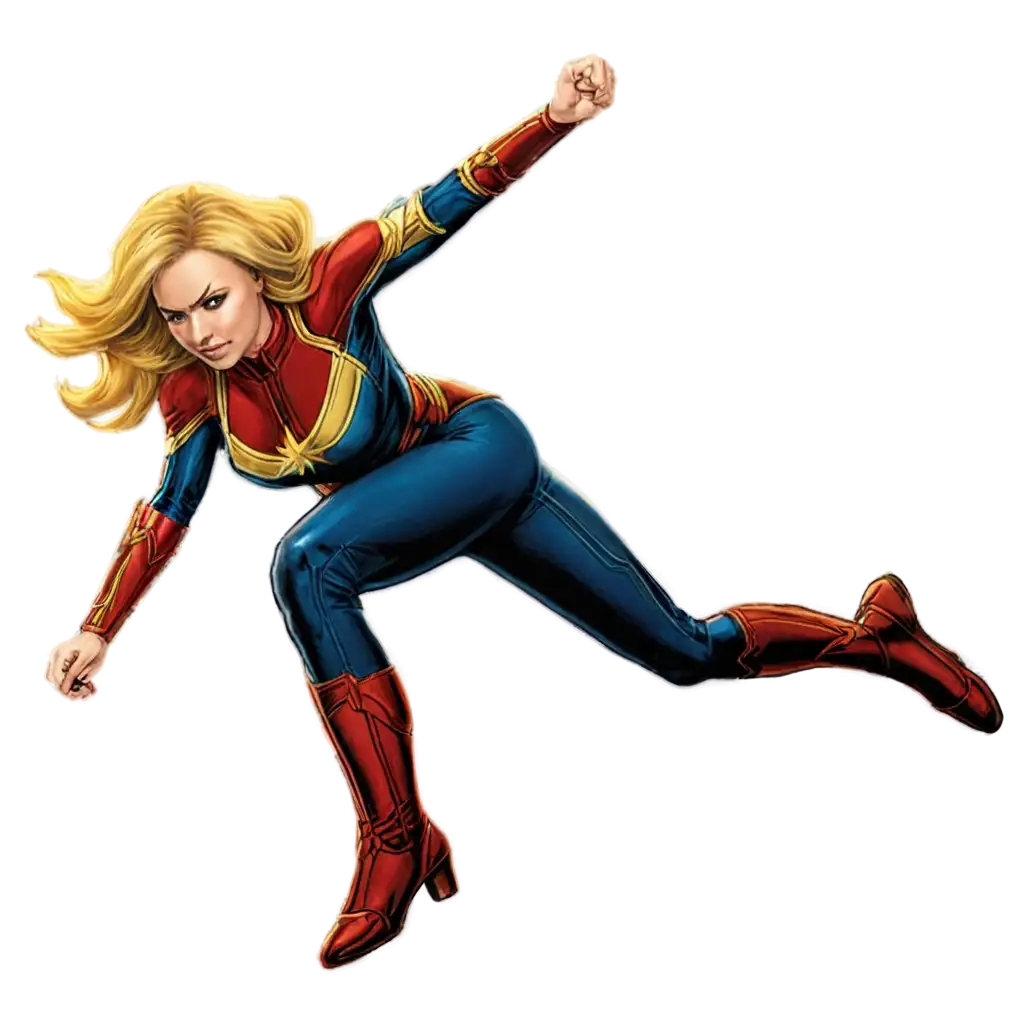 Captain-Marvel-PNG-Image-HighQuality-Transparent-Artwork-for-Creative-Projects