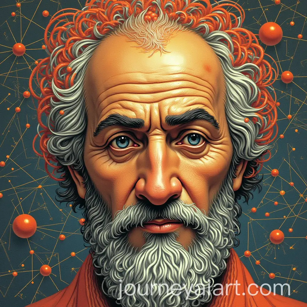 Illustration-of-Iranian-Mathematical-Geniuses-for-Grade-Nine-Math-Textbook-Cover