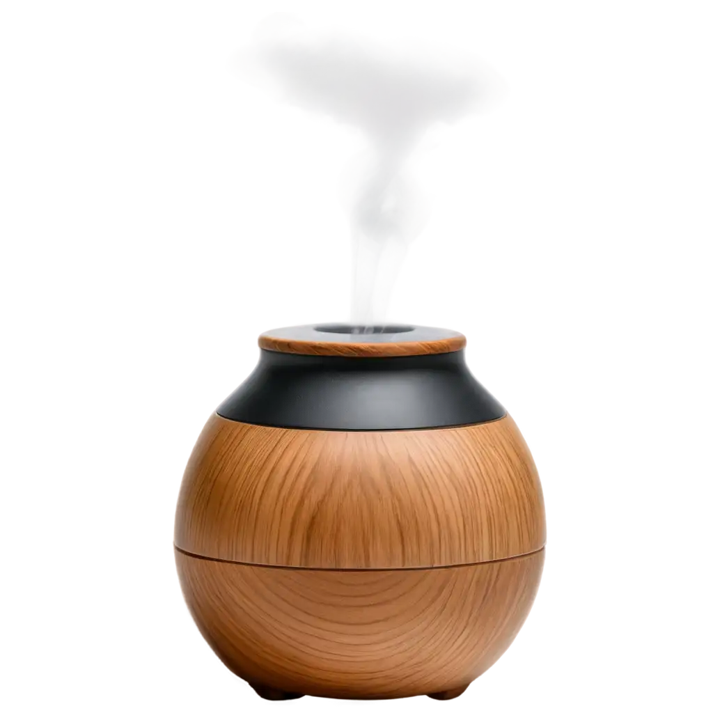 Wood-Aroma-Diffuser-with-Smoke-PNG-Image-for-Relaxing-Aromatherapy-and-Home-Decor