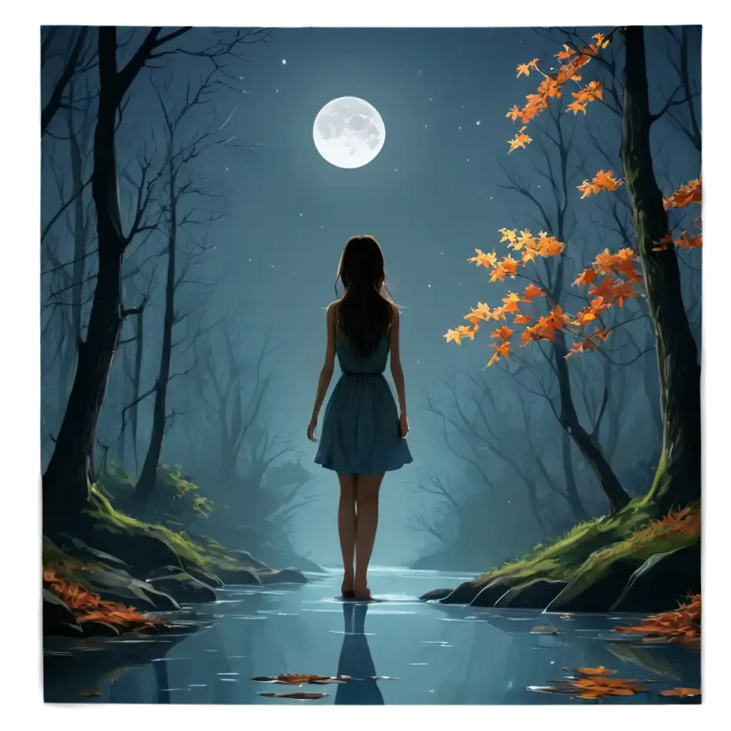 PNG-Image-Enchanting-Night-Scene-in-a-Deep-Forest-with-Moonlight-and-a-Girl-by-a-Stream