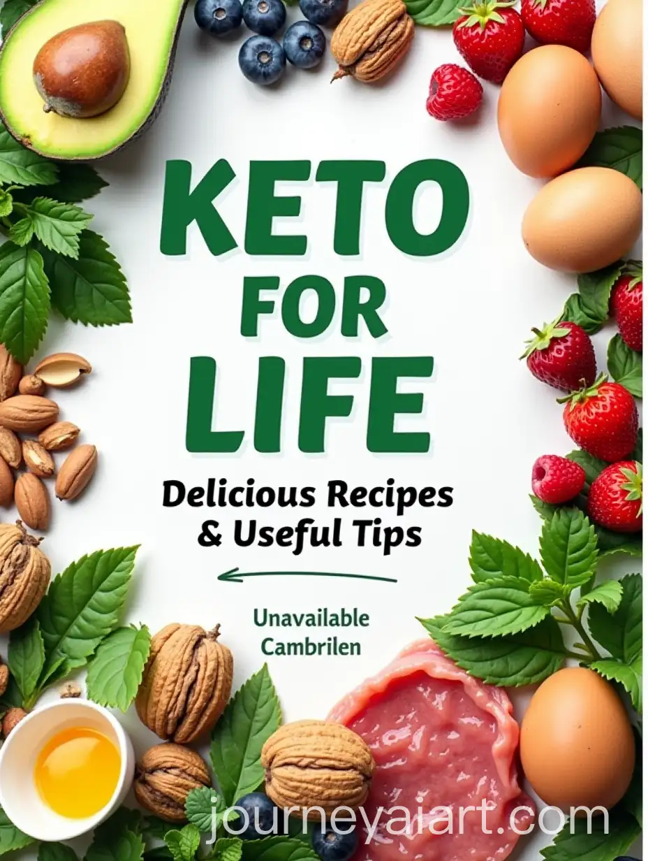 Vibrant-Keto-Nutrition-Book-Cover-with-Fresh-Foods-and-Bold-Design