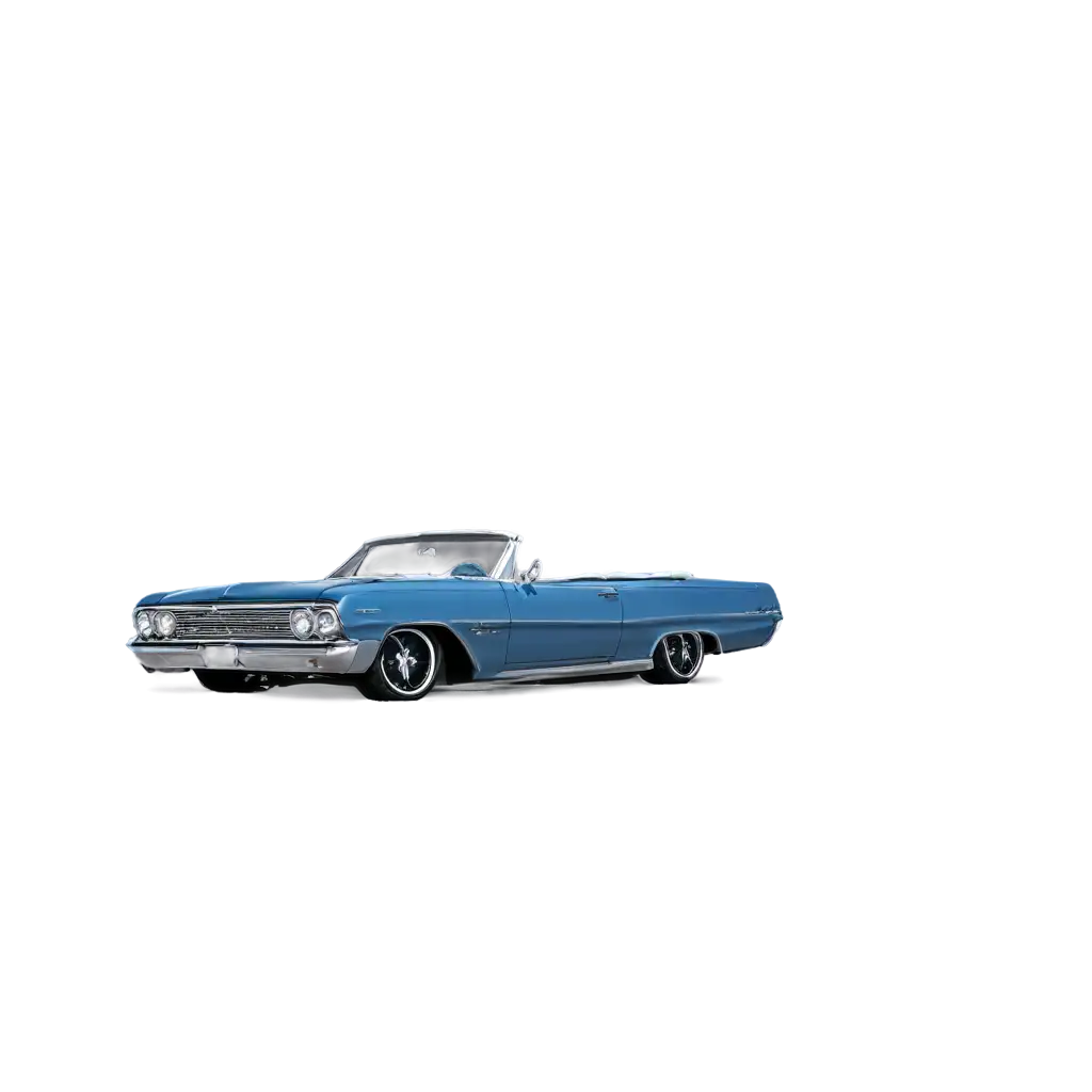 Chevrolet-Impala-Lowrider-Convertible-1964-PNG-Image-with-LS1-Blue-Engine