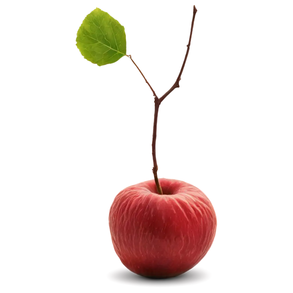 HighQuality-Wrinkle-Red-Apple-PNG-for-Creative-and-Professional-Use