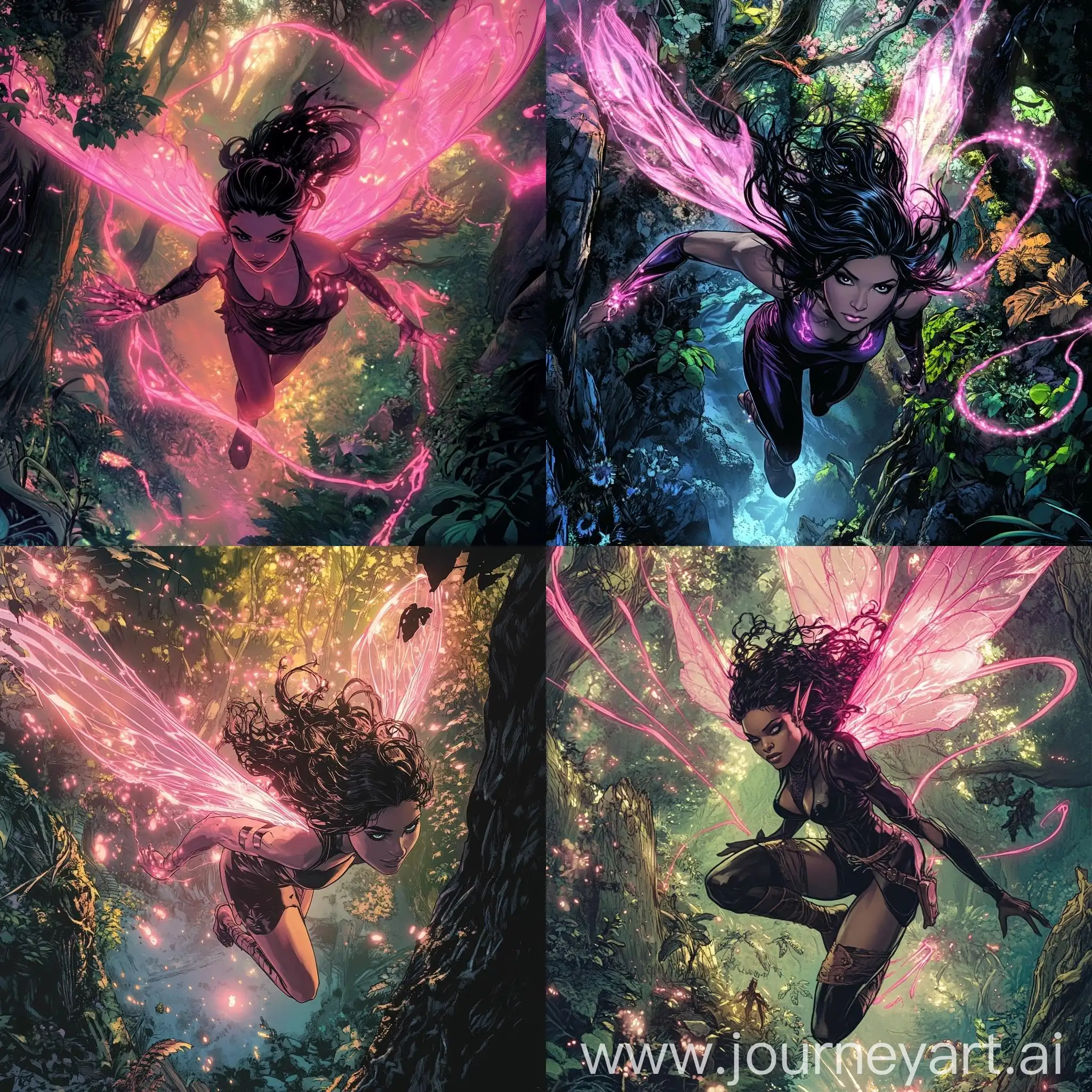 Enchanted-Fairy-Protecting-Hidden-Tribe-in-MarvelStyle-Forest