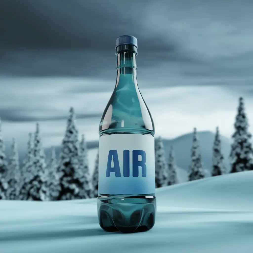 Bottle-of-Air-Against-a-Winter-Landscape-with-3D-Special-Effects