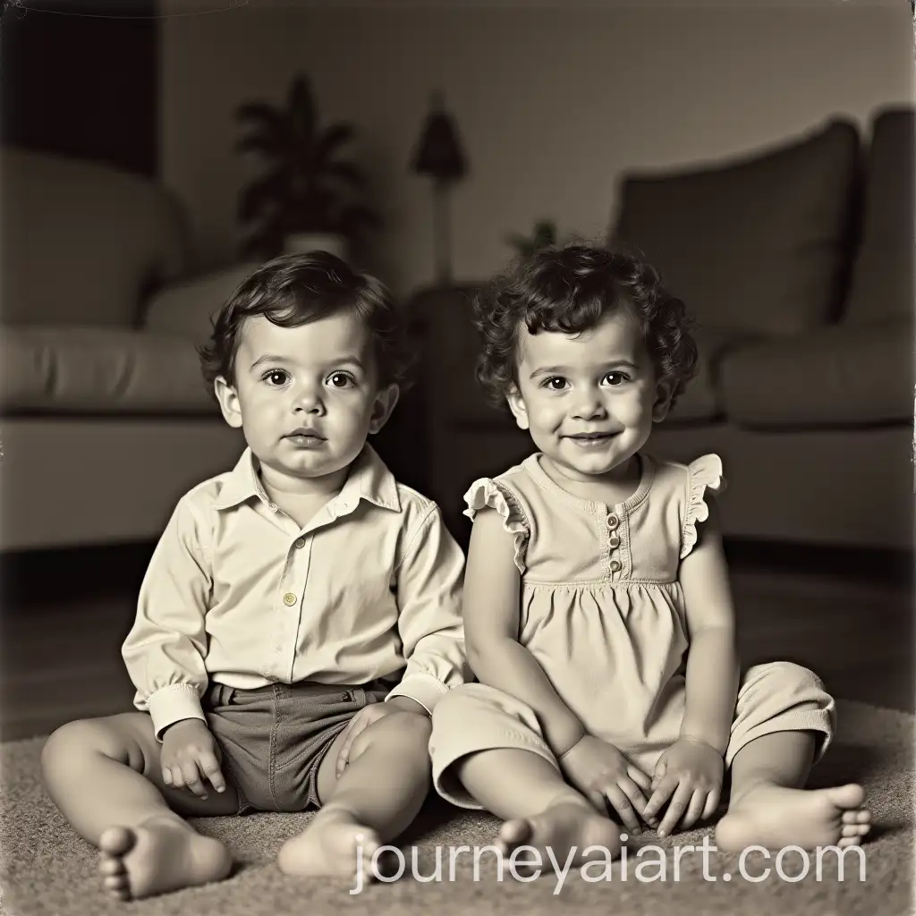 1YearOld-Fraternal-Jewish-American-Twins-in-Living-Room