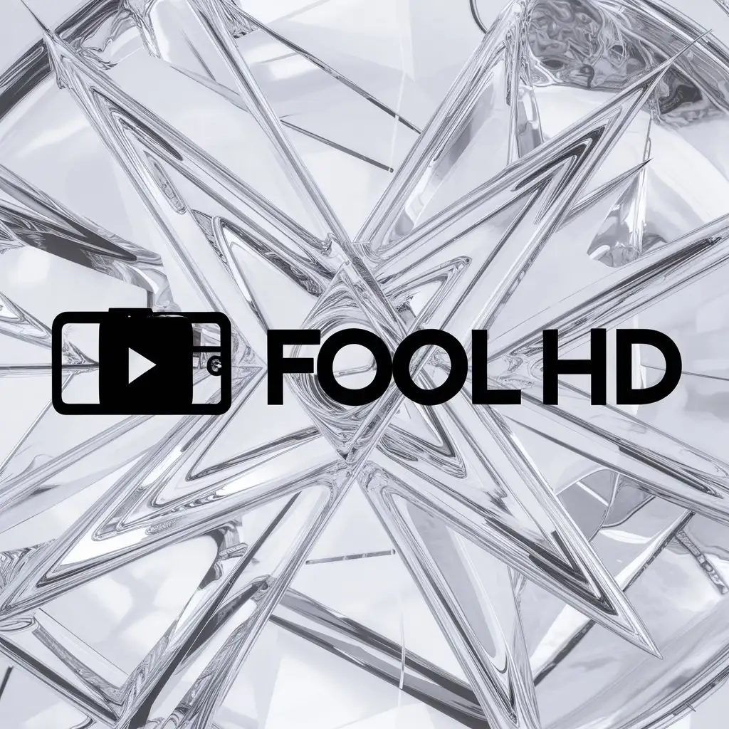 LOGO-Design-For-FOOL-HD-Video-Camera-YouTube-Channel-with-Clear-Background