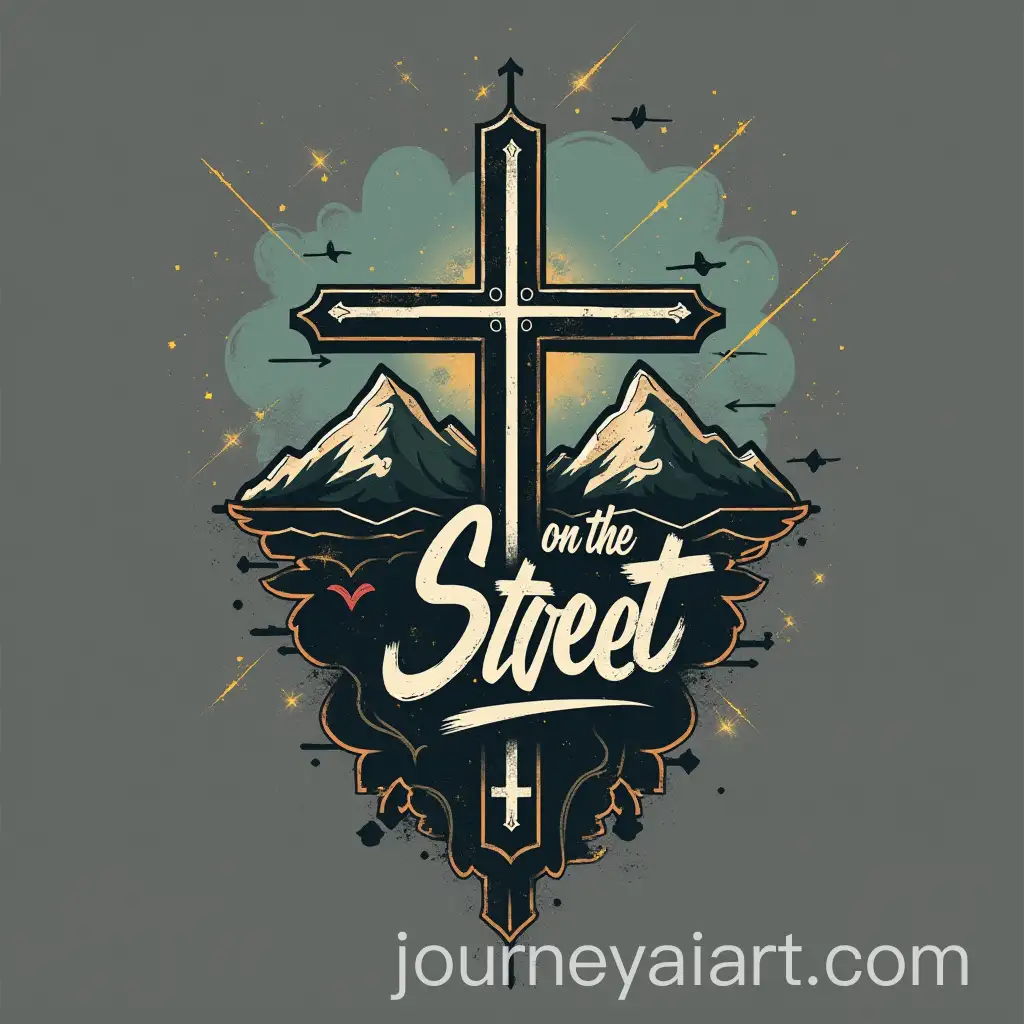 Modern-Urban-Cross-Logo-Design-with-Bold-Typography