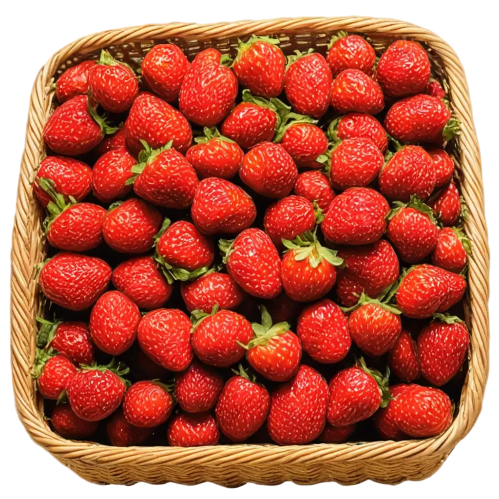 large number of bigger stewberreis in a basket