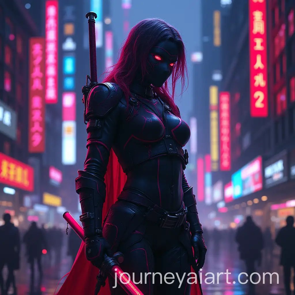 Cyberpunk-Neon-Warrior-in-VibrantAI-Art-Prompt-Expansion-Cityscape-with-Futuristic-Lights