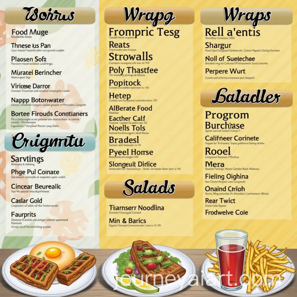 Diverse-School-Canteen-Breakfast-Menu-Featuring-Healthy-Options