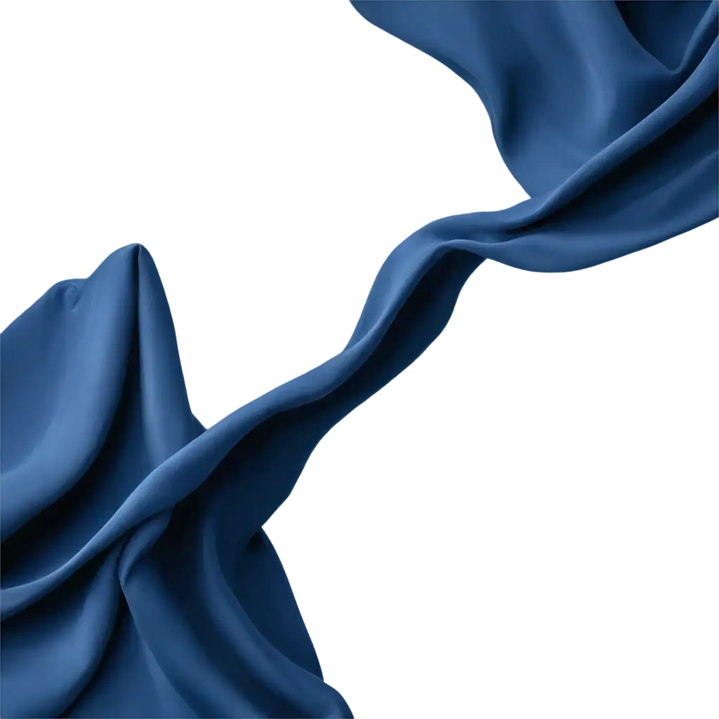 Dark-Blue-Cloth-Flowing-PNG-Image-HighQuality-Transparent-Background-for-Creative-Use
