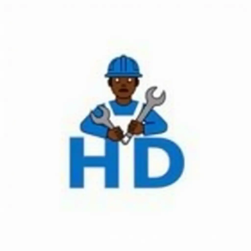 Logo Design for HanDman Ghanaian Handy Tools Company