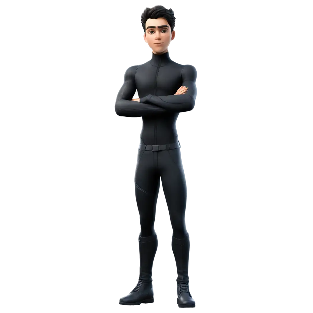 Futuristic-3DRendered-Male-Character-PNG-with-Sleek-Black-Outfit-and-Confident-Expression-for-Web-and-Portfolio-Use