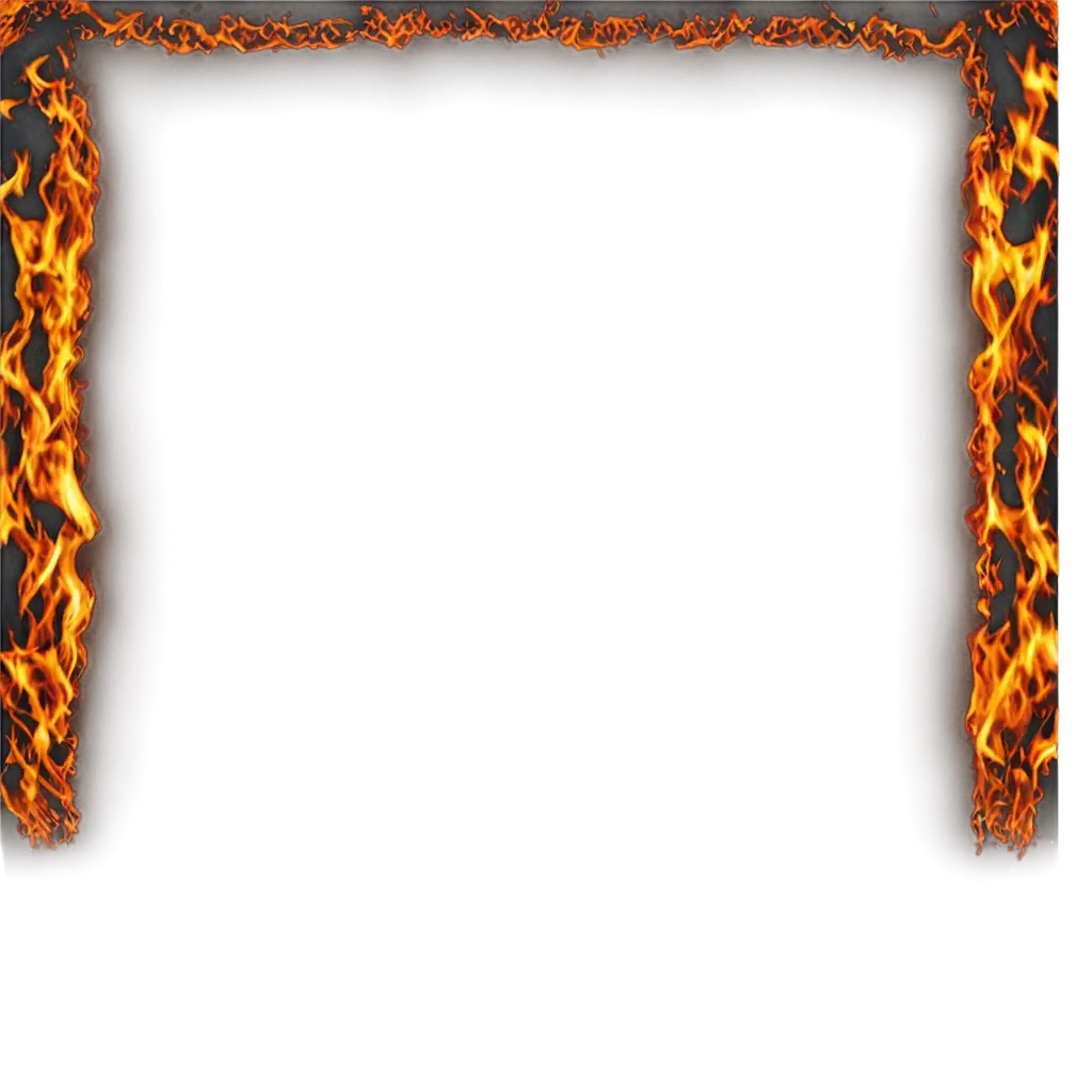 Dynamic-Fire-Border-PNG-Enhance-Your-Designs-with-Fiery-Visuals