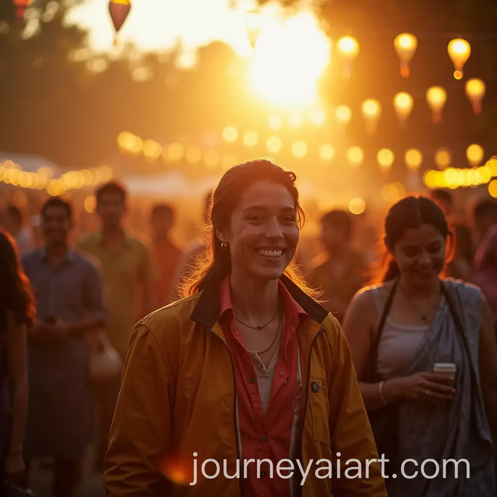 Cultural-Festival-Celebrating-Diverse-Traditions-with-Yellow-Lighting-and-Photorealistic-Details