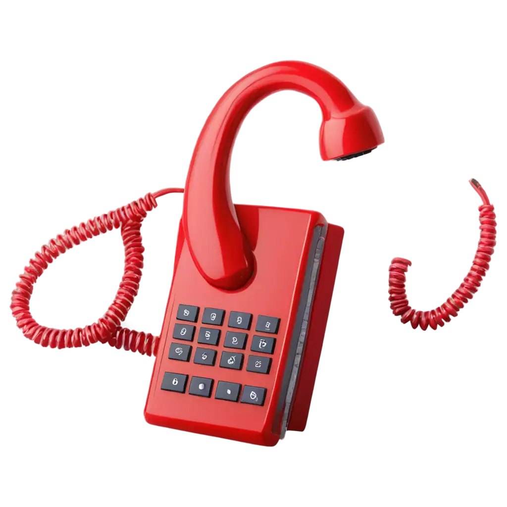 corded telephone red high quality image for wordpress background