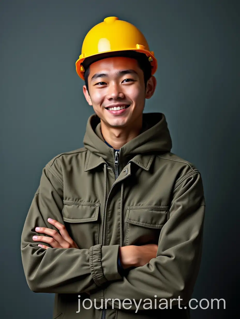 Young-Malaysian-Electrical-Engineering-Student-Posing-for-Cover-Page-in-Studio-Style