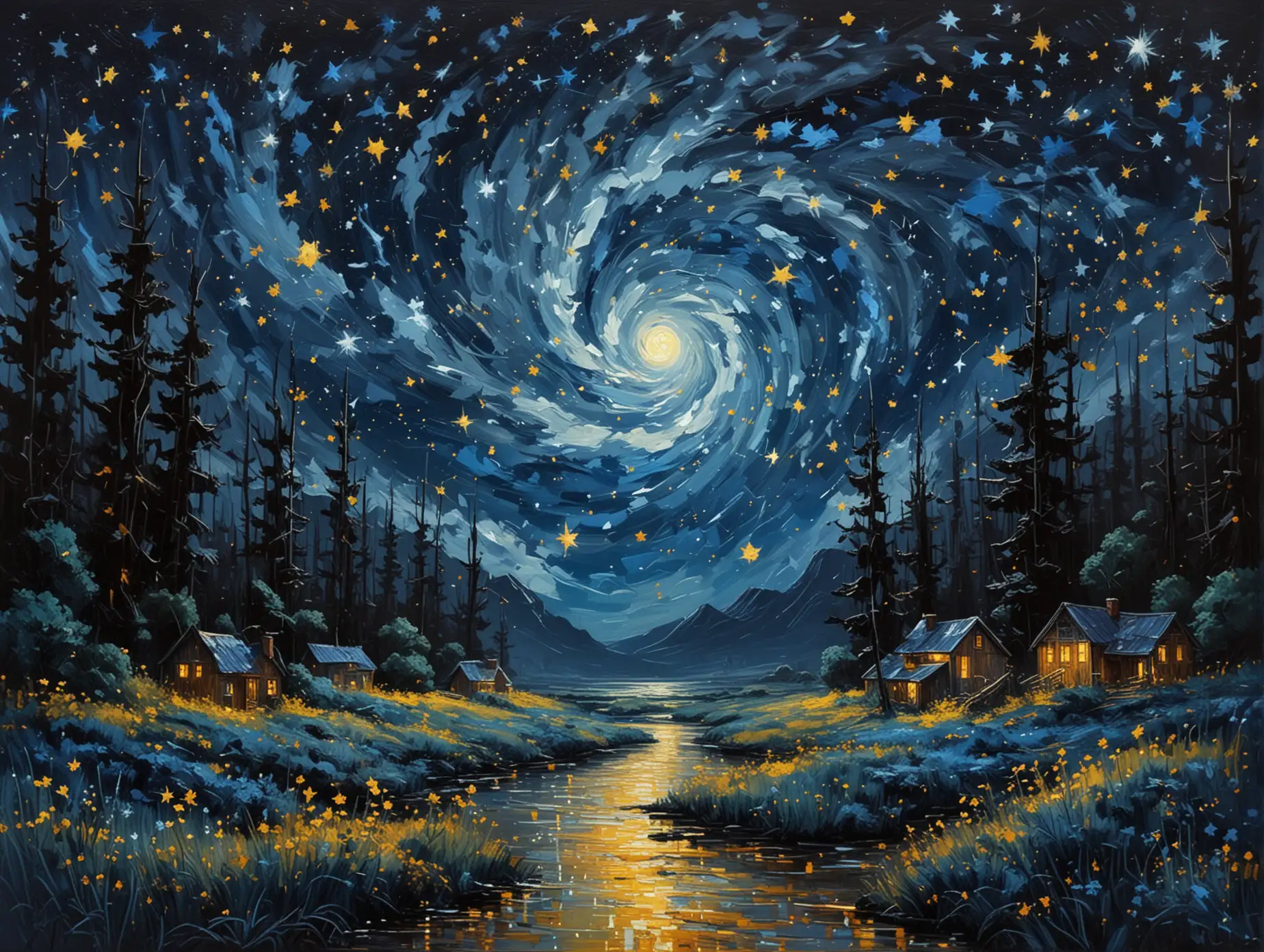 Dynamic-Starry-Night-Sky-with-Luminous-Stars-and-Expressive-Brushstrokes