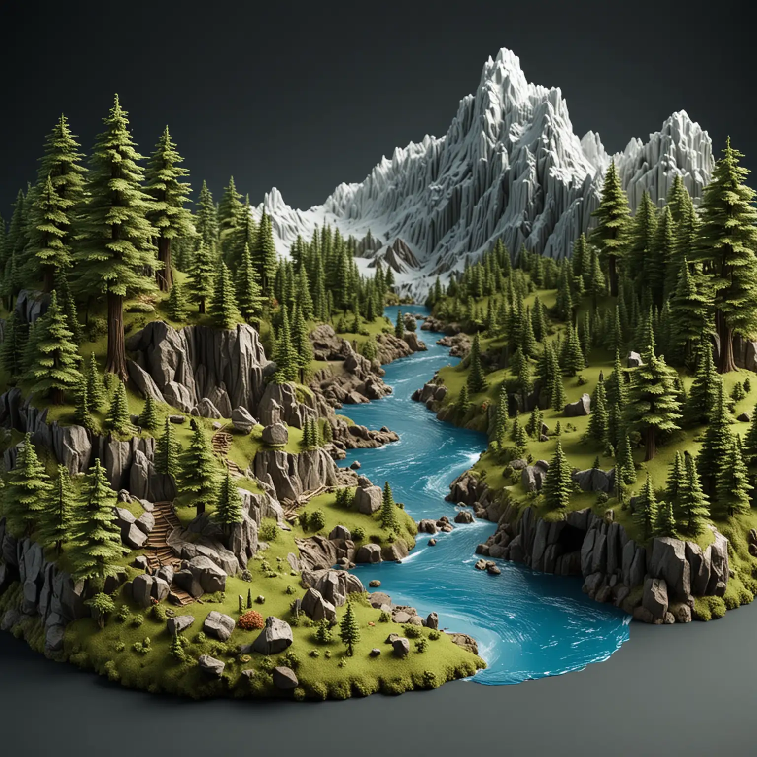 Serene-Mountain-Landscape-for-3D-Printing