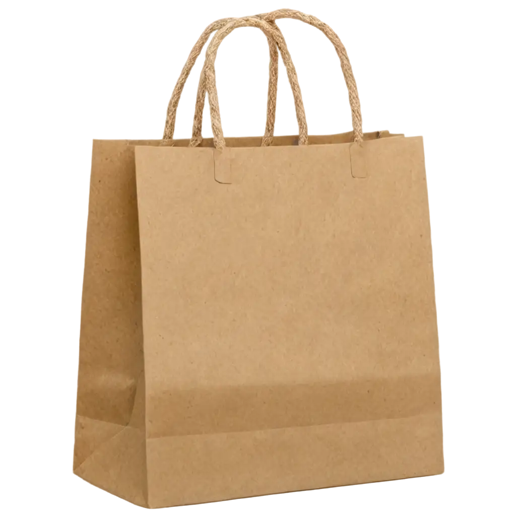 Simple-Brown-Kraft-Paper-Shopping-Bag-PNG-Image-with-Looped-Handles-and-Flat-Bottom