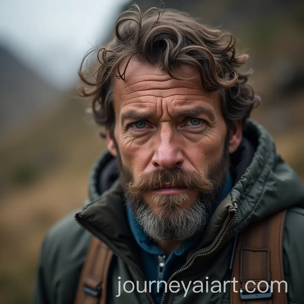 Man-Struggling-in-a-Rough-Situation