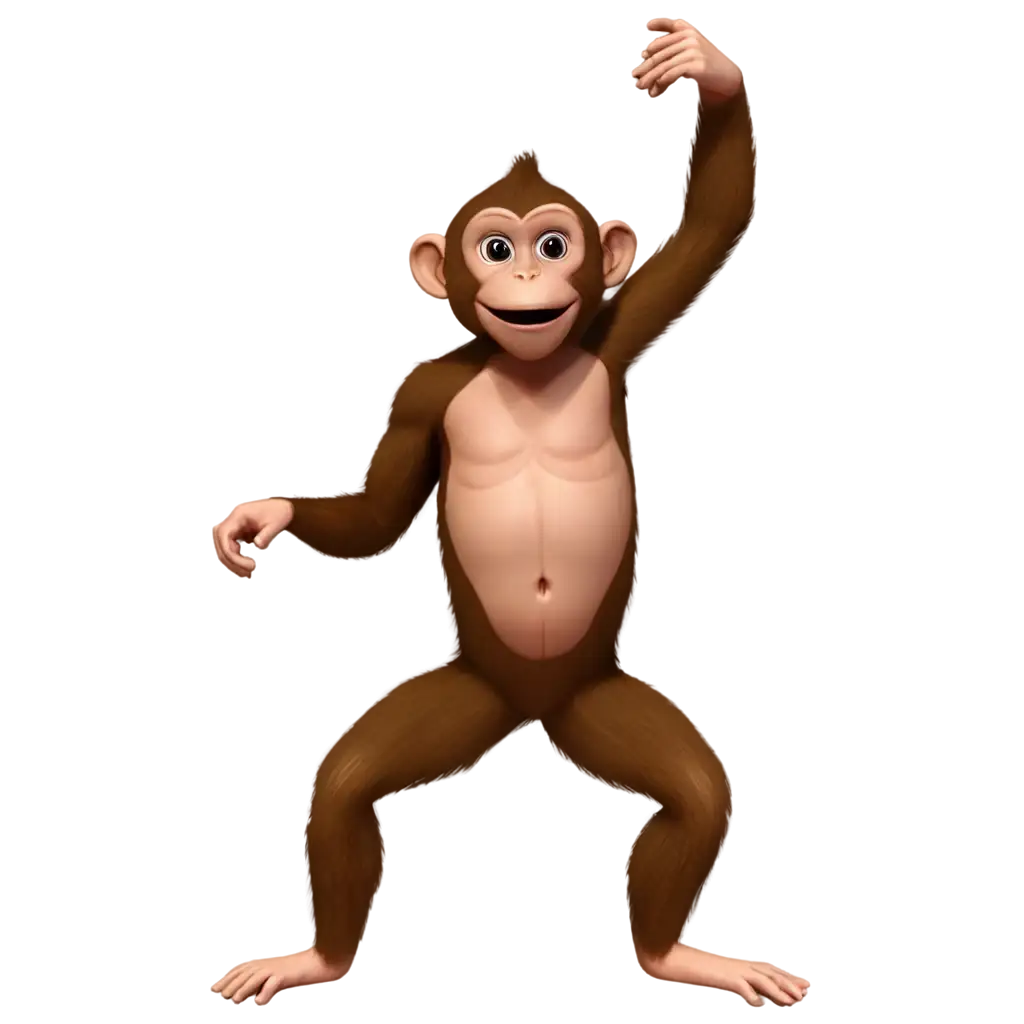 Dancing-Monkey-PNG-Image-Fun-and-Playful-Design-for-Creative-Projects