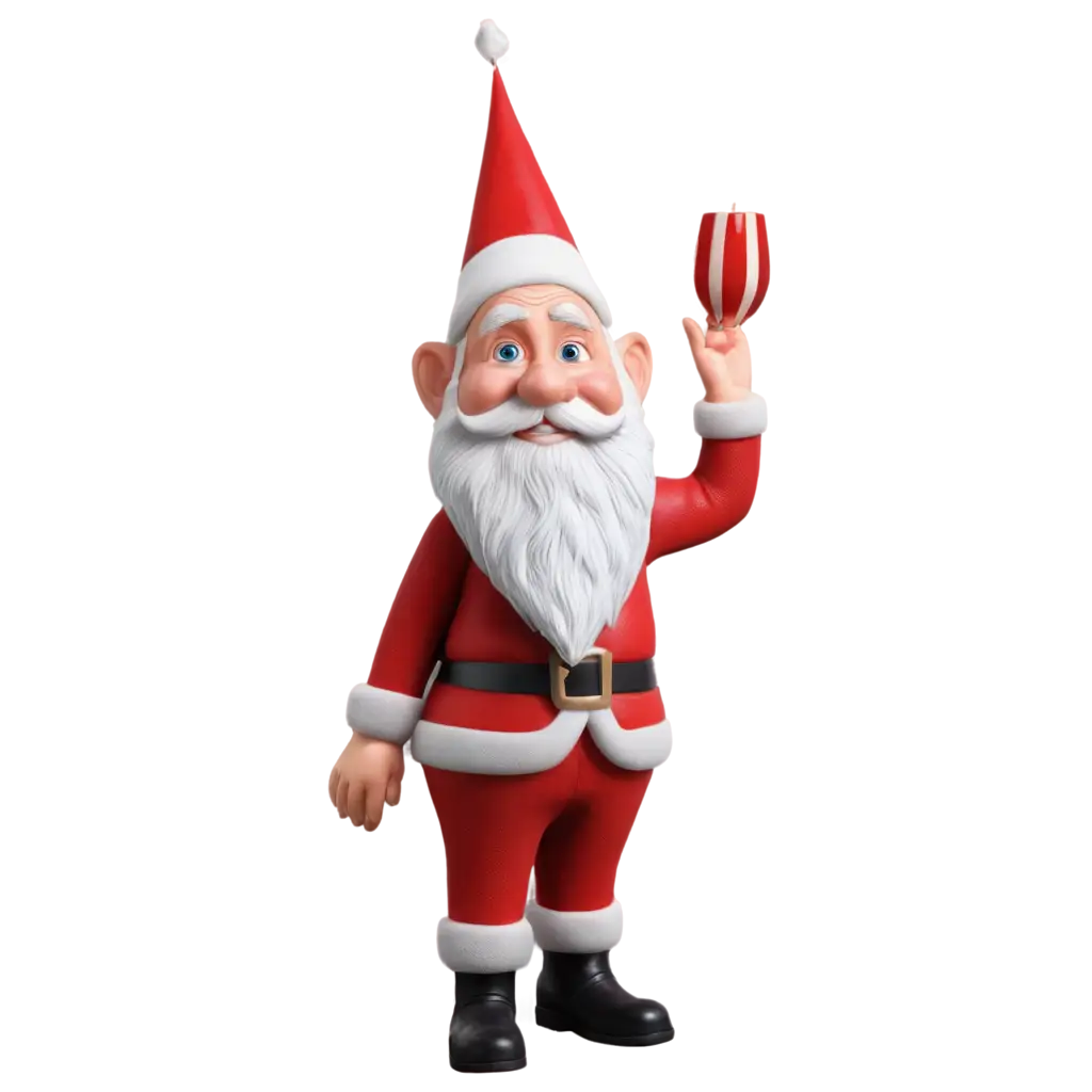 PNG-Image-of-Gnome-in-Christmas-Party-Festive-Holiday-Illustration